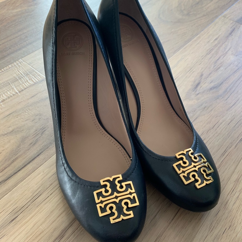 Tory Burch- Wedge Pumps. Worn Once